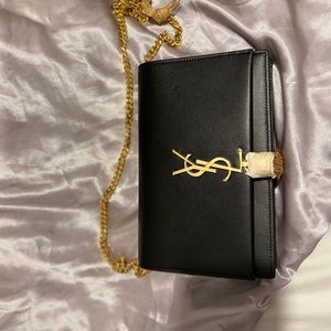 Yves Saint laurent kate tassel leather wallet